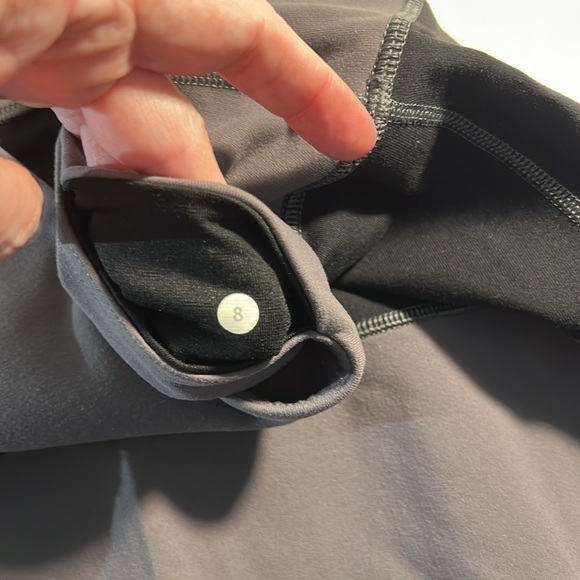 lululemon athletica Black and Gray Striped Skirt - Picture 11 of 11